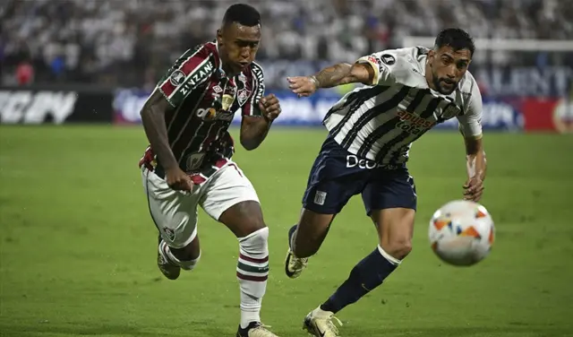 El último partido de Alianza Lima en Brasil fue ante Fluminense y acabó en derrota por 3-2. Foto: AFP   