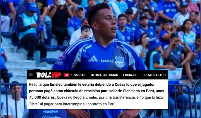 Christian Cueva, Emelec