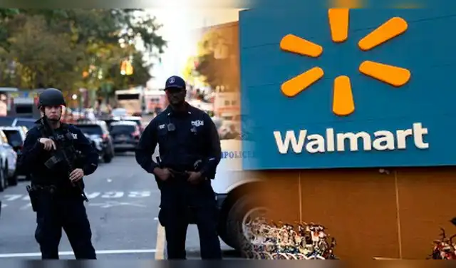 Reportan arresto de hombre tras incidente con otro sujeto en Walmart.