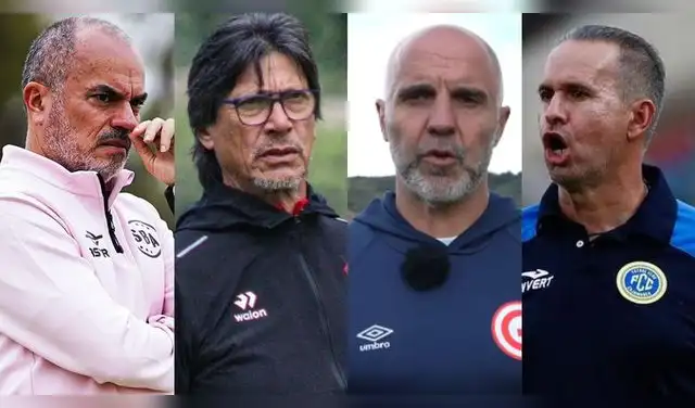 Jaime De La Pava, Ángel Comizzo, Hernán Lisi y Carlos Silvestri fueron despedidos de la Liga 1 por malos resultados