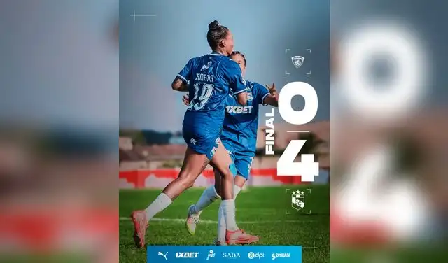 Sporting Cristal Femenino ganó 4-0 a CD Yanapuma y ahora es líder del Torneo Apertura de la Liga Femenina 2026