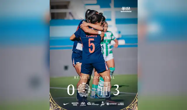 Alianza Lima Femenino venció 3-0 a Defensores de Ilucán por la segunda fecha del Torneo Apertura de la Liga Femenina 2026