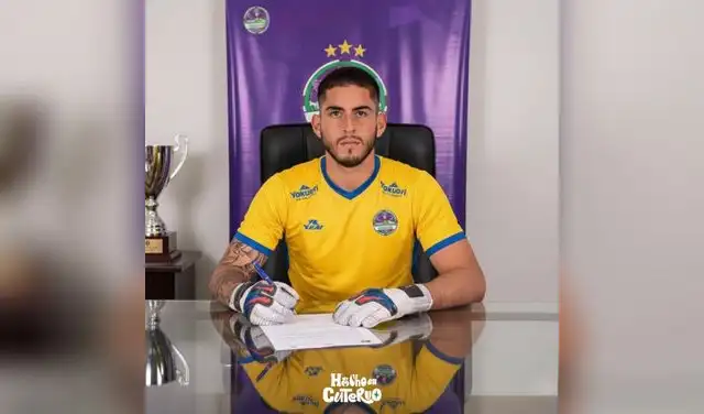 Matías Córdova es arquero de Comerciantes Unidos hasta fines de 2026