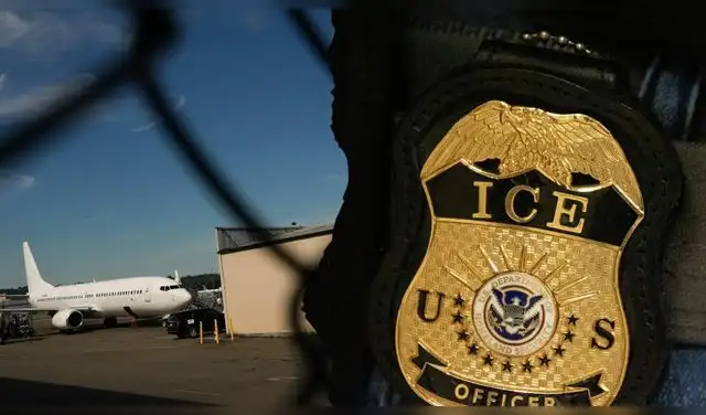 ICE en aeropuertos de Estados Unidos.