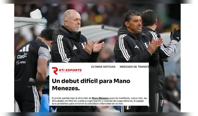 Mano Menezes, Selección Peruana