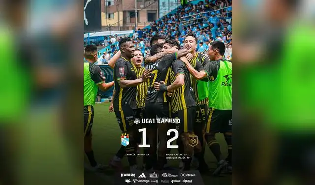 CD Moquegua ganó 2-1 a Sporting Cristal por la Liga 1