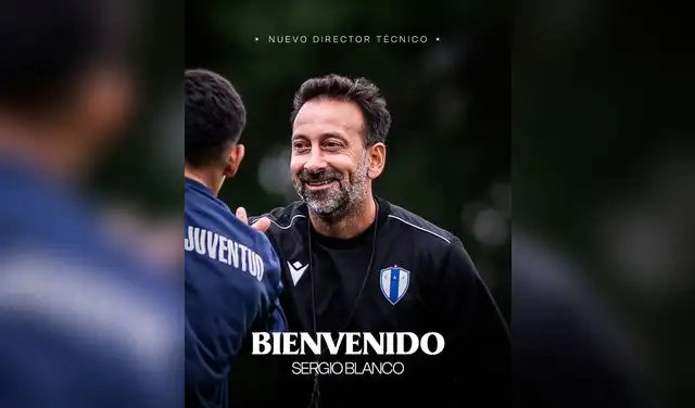 Sergio Blanco fue presentado como nuevo técnico de Juventud de Uruguay