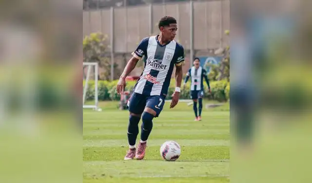 César Sánchez juega en la reserva de Alianza Lima y es un proyecto a futuro del cuadro blanquiazul