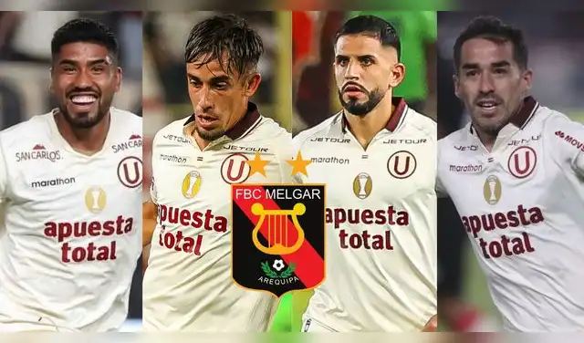 Paolo Reyna, Lisandro Alzugaray, Matías Di Benedetto y Matías Pérez Guedes serán bajas de Universitario para el partido ante Melgar