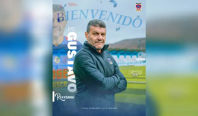 Gustavo Roverano firmó por Ecosem Pasco