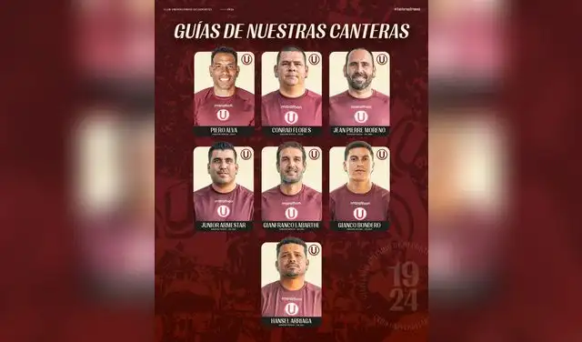 Universitario presentó a los técnicos de las divisiones menores
