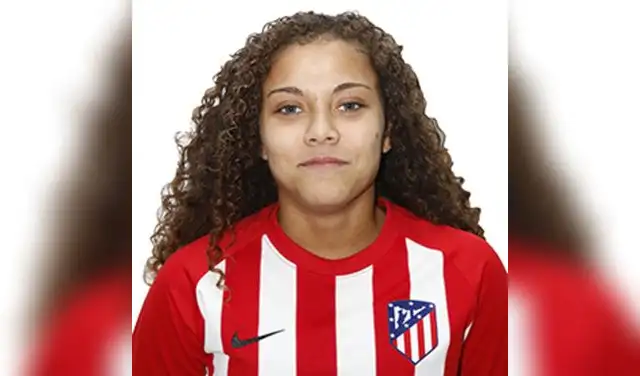 Claudia Domínguez jugó en Atlético de Madrid de España
