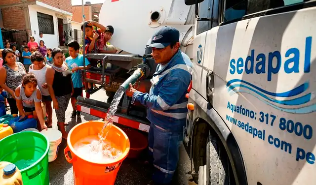 corte de agua