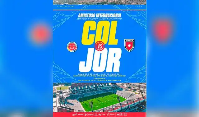 Colombia vs Jordania EN VIVO y EN DIRECTO Colombia vs Jordania EN VIVO y EN DIRECTO