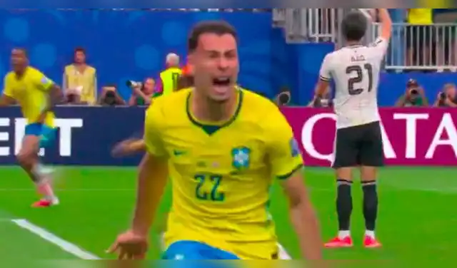 Gol de Gabriel Martinelli, Brasil vs Japón