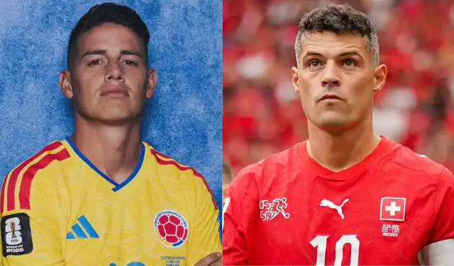 Colombia vs Suiza se enfrentan en los octvos de final. Colombia vs Suiza se enfrentan en los octvos de final.