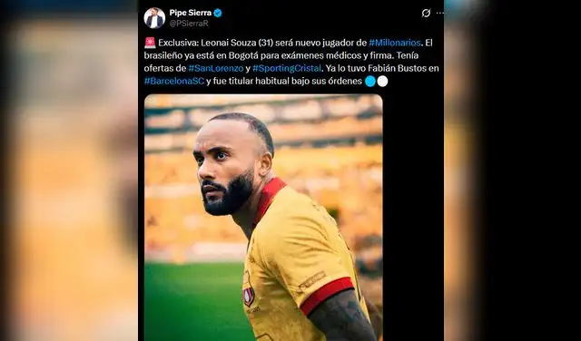 Leonai Souza, Sporting Cristal Leonai Souza, Sporting Cristal