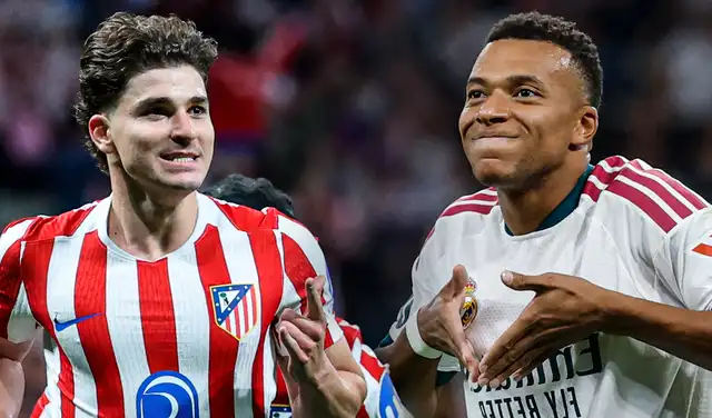 Atlético Madrid vs Real Madrid son candidatos para ganar LaLiga. Foto: composición LR/AFP