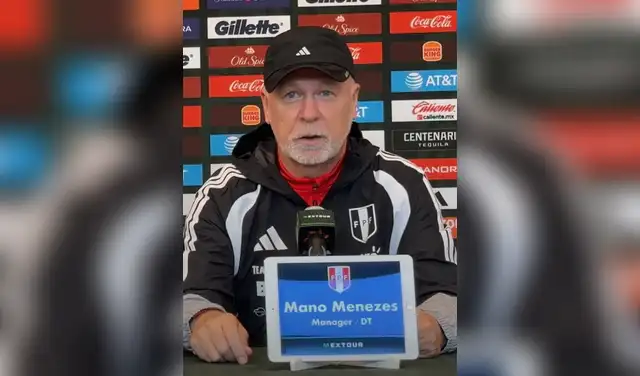 Mano Menezes habló previo al duelo contra Perú Mano Menezes habló previo al duelo contra Perú