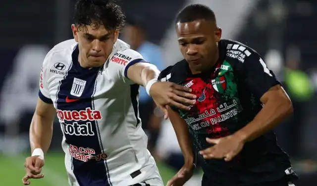 Alianza Lima cayó de local ante Palestino. Foto: Alianza Lima