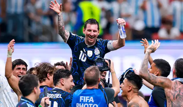 Lionel Messi es el máximo goleador de la historia en la selección argentina. Foto: AFP