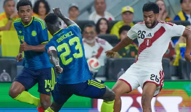 Selección Peruana, Perú vs Colombia.