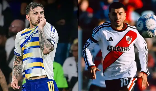 Boca Juniors y River Plate se enfretan en La Bombonera. Foto: Boca Juniors/River Plate/composición LR Boca Juniors y River Plate se enfretan en La Bombonera. Foto: Boca Juniors/River Plate/composición LR