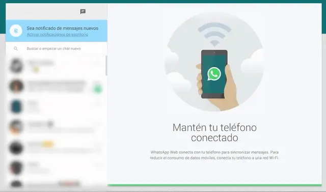 WhatsApp web