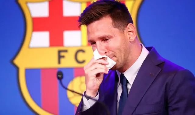Lionel Messi se despide de Barcelona