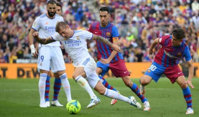 Real Madrid vs Barcelona en LaLiga