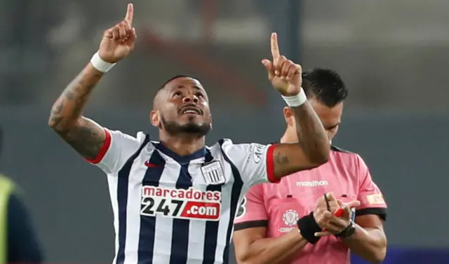Wilmer Aguirre, delantero de Alianza Lima Wilmer Aguirre, delantero de Alianza Lima
