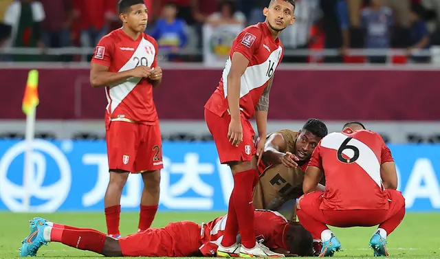Luis Advíncula y el llanto tras su penal fallado Luis Advíncula y el llanto tras su penal fallado