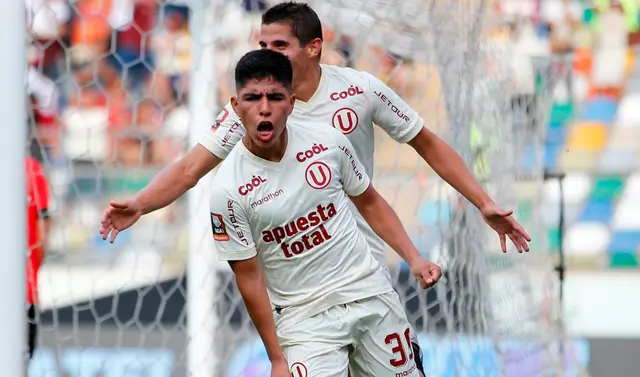 Piero Quispe, jugador de Universitario Piero Quispe, jugador de Universitario