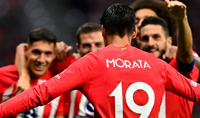 El último partido entre Atlético y Real Madrid fue triunfo 3-1 para los colchoneros. Foto: Atlético Madrid   