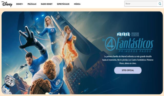 Los 4 Fantásticos 'Primeros pasos' 