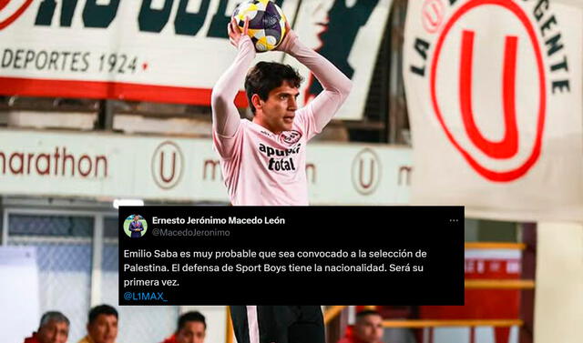 Emilio Saba, Sport Boys