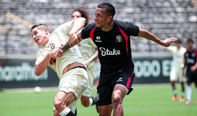 Universitario y Melgar tuvieron un amistoso que terminó 3-2 a favor de los de Ate.  