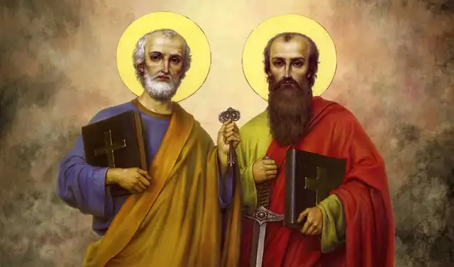 hora santa san pedro y san pablo