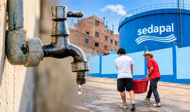 corte de agua