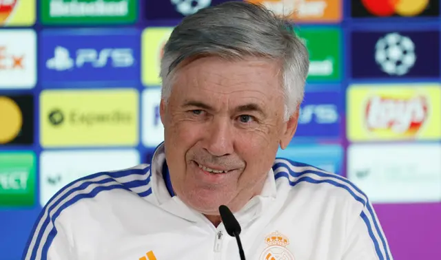 Carlo Ancelotti, DT de Real Madrid Carlo Ancelotti, DT de Real Madrid