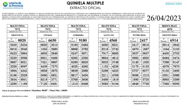 quiniela