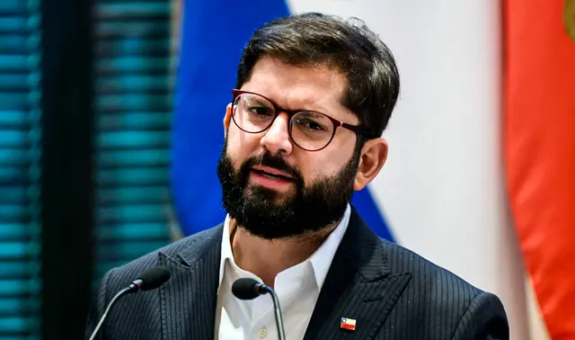 El presidente de Chile, Gabriel Boric.