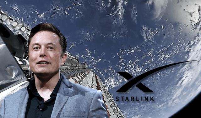  En 2025, Starlink superó los 6.850 satélites en órbita. Imagen: composición   