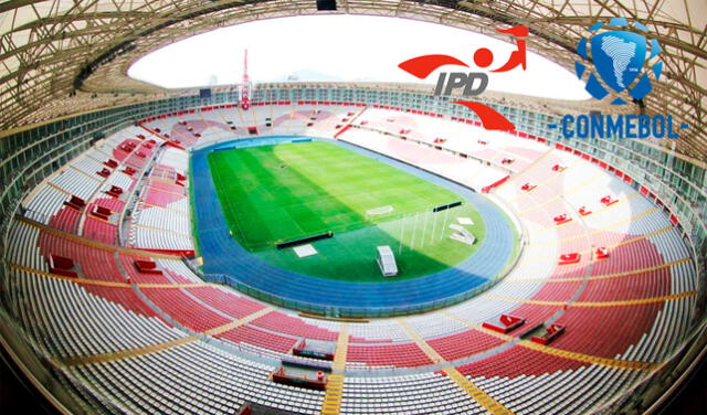 El Estadio Nacional de Lima podría albergar la final de la Copa Sudamericana 2025 si es que le quitan la sede a Santa Cruz. Foto: Composición GLR 