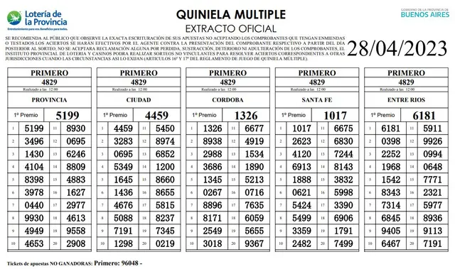 quiniela extracto quiniela extracto