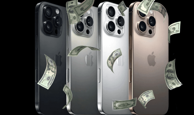  El iPhone 16 Pro Max podría alcanzar US$2.300 por aranceles. Imagen: composición Líbero<br>   