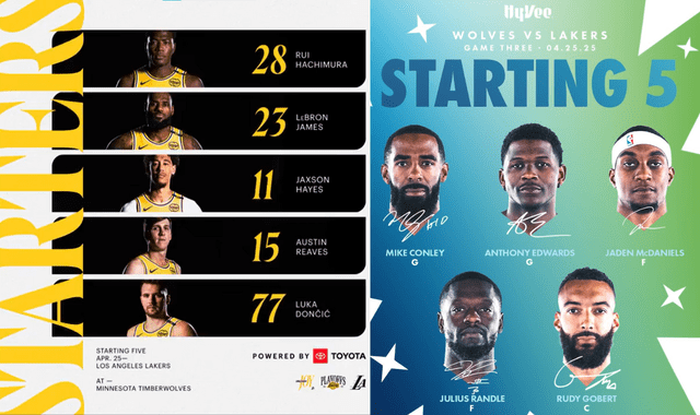 LAKERS VS TWOLVES