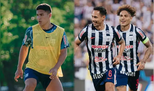 Gianfranco Chávez, Renzo Garcés, Paolo Guerrero, Alianza Lima