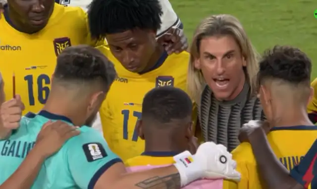 Así animó Beccacece a sus jugadores Así animó Beccacece a sus jugadores
