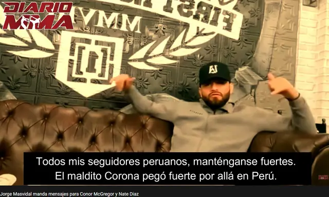 La estrella de la MMA envía un mensaje a Perú    